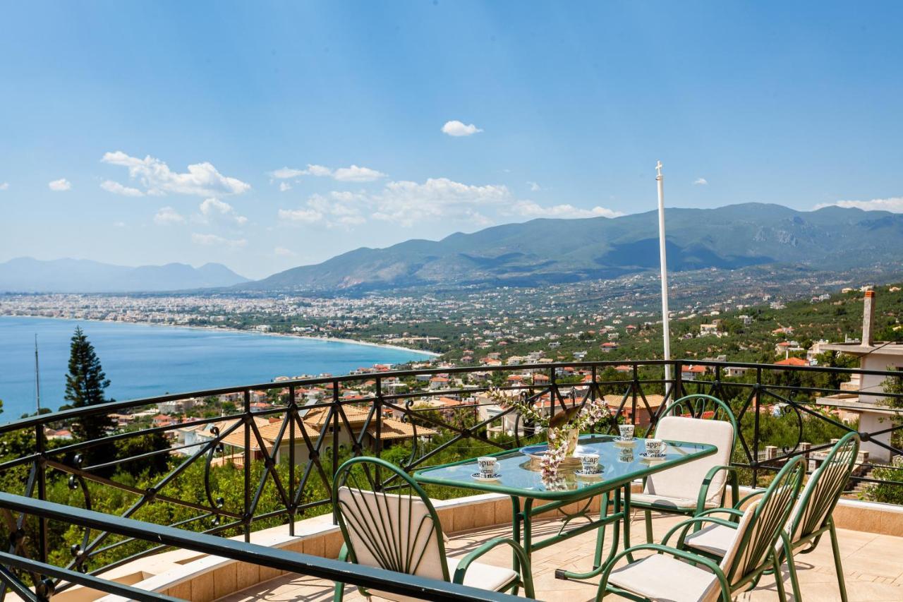 Verga Majestic Sunsets - Elegant & Secluded Retreat Каламата Экстерьер фото